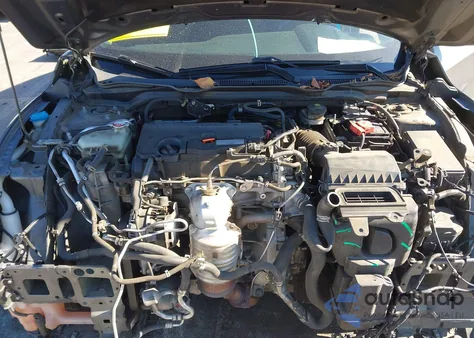 2019 Honda Civic Lx z USA, uszkodzony, nr VIN 19XFC2F63KE047123